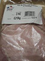 Roti de porc cuit supérieur
