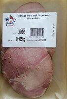 Roti de porc cuit supérieur
