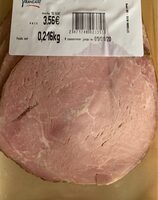 Roti de porc cuit supérieur 4 tranches