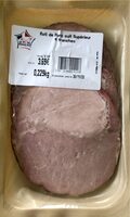 Rôti de porc cuit supérieur 4 tranches 229gr