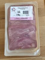 Langue de porc cuite 3 tranches