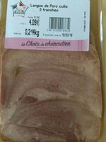 Langue de porc cuite
