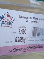 Langue de porc