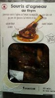 Souris d'agneau au thym