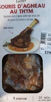 Souris d'agneau au thym