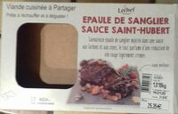 Épaule de sanglier sauce st-hubert