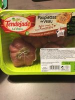 Paupiettes de veau farce forestiere