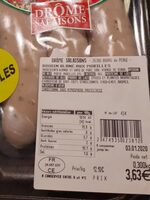 Boudin blanc  aux  morilles