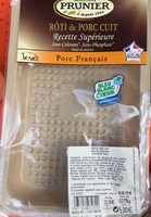 Rôti de porc cuit