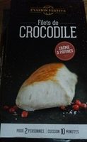 Filet de Crocodile crème 3 poivres