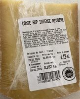 Comté aop intense rivoire