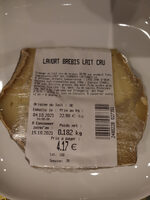 Fromage brebis lait cru