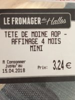 Tete de moine