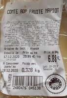 Comte AOP fruité Napiot