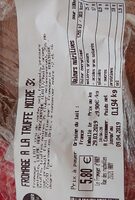 Fromage à la truffe noire 3%