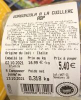 Gorgonzola cueillere