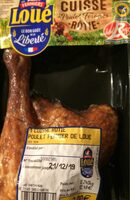 Cuisse de poulet fermier rôtie