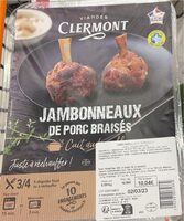Jambonneaux de porc braisés