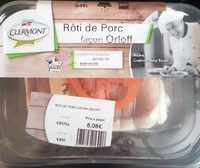 Rôti de porc façon orloff