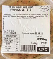 Fromage de tete