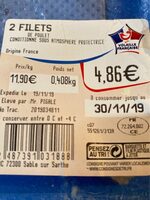 Filet de poulet