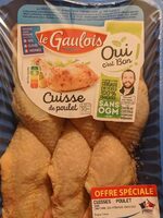 Cuisses de poulet Le Gaulois sans OGM
