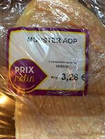 Munster aop grand frais