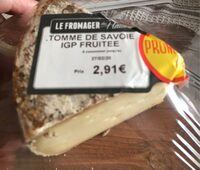 Tomme de savoie igp fruitee