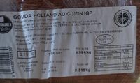 Gouda Holland au cumin IGP