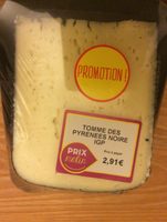 Tomme des pyrenées noire igp
