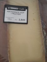 Abondance aop - fruitier