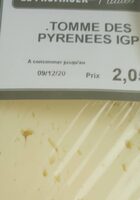 Tomme des Pyrenees igp