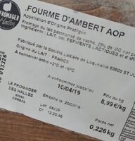 Fourme d'Ambert AOP
