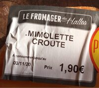 Mimolette croute