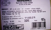 Abondance