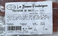 Poutargue de mulet