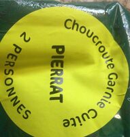 Choucroute garnie cuite