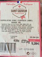 Chipolatas porc fermier