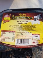 Pâté de foie forestier