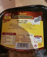 Pâte de foie forestier