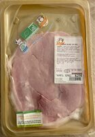 Jambon blanc bio x4