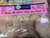 Roti de porc cuit au four