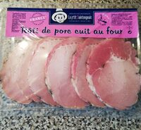 Rôti de porc cuit au four