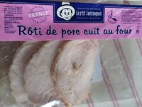 Rôti de porc cuit au four