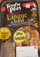Langue de bœuf sauce piquante aux cornichons