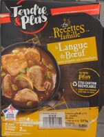 La langue de boeuf sauce piquante aux cornichons