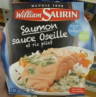 Saumon sauce oseille et riz pilaf