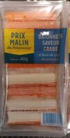 Bâtonnets saveur crabe