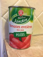 Tomates entières pelées