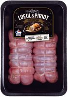 2 Rôtis de lapin farcis à la forestière